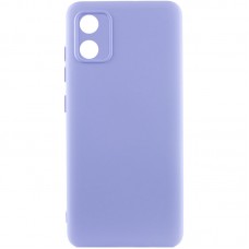 Чохол Silicone Cover Ummi Lakshmi Full Camera (AA) для Motorola Moto E13  Бузковий / Dasheen - 00000086351_6