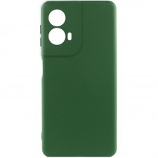 Чохол Silicone Cover Ummi Lakshmi Full Camera (AA) для Motorola Moto G85  Зелений / Dark green - 00000081068_3