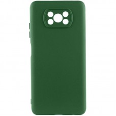 Чохол Silicone Cover Ummi Lakshmi Full Camera (AA) для Xiaomi Poco X3 NFC / Poco X3 Pro  Зелений / Dark green - 00000081105_3