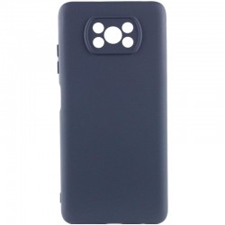 Чохол Silicone Cover Ummi Lakshmi Full Camera (AA) для Xiaomi Poco X3 NFC / Poco X3 Pro  Синій / Midnight Blue - 00000081105_5