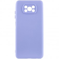 Чохол Silicone Cover Ummi Lakshmi Full Camera (AA) для Xiaomi Poco X3 NFC / Poco X3 Pro  Бузковий / Dasheen - 00000081105_6