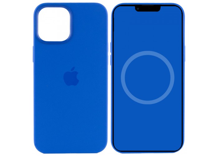 Чохол Silicone case (AAA) with Magsafe and Animation для Apple iPhone 12 Pro / 12 (6.1
