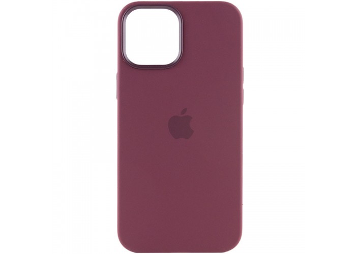 Чохол Silicone case (AAA) with Magsafe and Animation для Apple iPhone 12 Pro / 12 (6.1