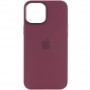 Чохол Silicone case (AAA) with Magsafe and Animation для Apple iPhone 12 Pro / 12 (6.1