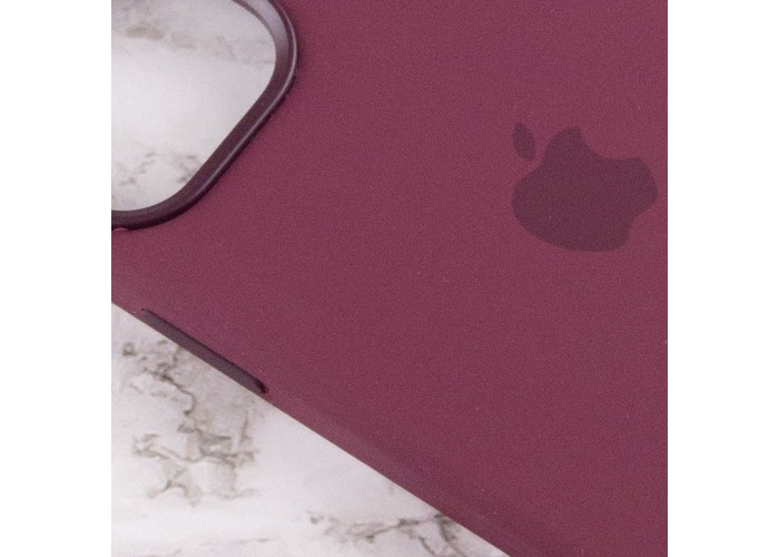 Чохол Silicone case (AAA) with Magsafe and Animation для Apple iPhone 12 Pro / 12 (6.1