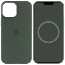 Чохол Silicone case (AAA) with Magsafe and Animation для Apple iPhone 12 Pro / 12 (6.1")  Зелений / Cyprus Green - 00000042951_4