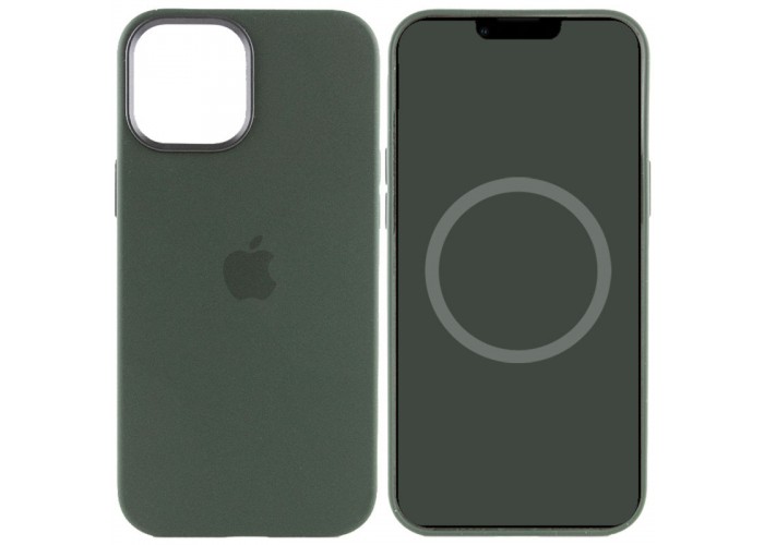 Чохол Silicone case (AAA) with Magsafe and Animation для Apple iPhone 12 Pro / 12 (6.1