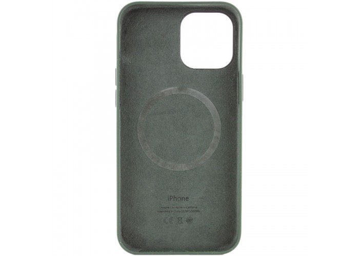 Чохол Silicone case (AAA) with Magsafe and Animation для Apple iPhone 12 Pro / 12 (6.1