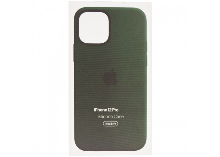 Чохол Silicone case (AAA) with Magsafe and Animation для Apple iPhone 12 Pro / 12 (6.1