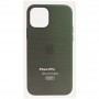 Чохол Silicone case (AAA) with Magsafe and Animation для Apple iPhone 12 Pro / 12 (6.1