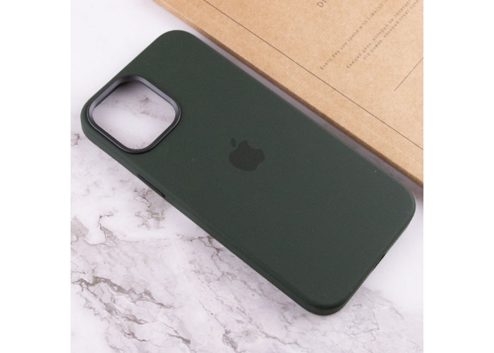 Чохол Silicone case (AAA) with Magsafe and Animation для Apple iPhone 12 Pro / 12 (6.1