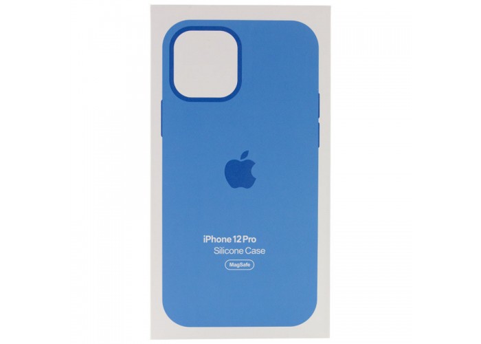Чохол Silicone case (AAA) with Magsafe and Animation для Apple iPhone 12 Pro / 12 (6.1