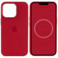Чохол Silicone case (AAA) with Magsafe and Animation для Apple iPhone 13 Pro Max (6.7")  Червоний / Red - 00000051655_2