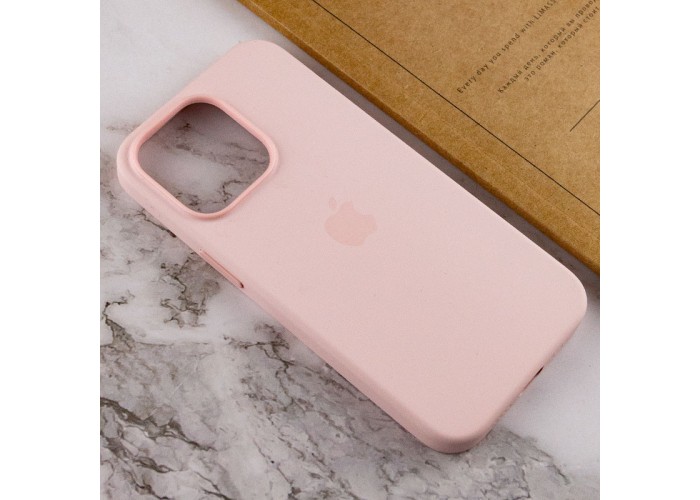 Чохол Silicone case (AAA) with Magsafe and Animation для Apple iPhone 13 Pro Max (6.7