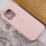 Чохол Silicone case (AAA) with Magsafe and Animation для Apple iPhone 13 Pro Max (6.7