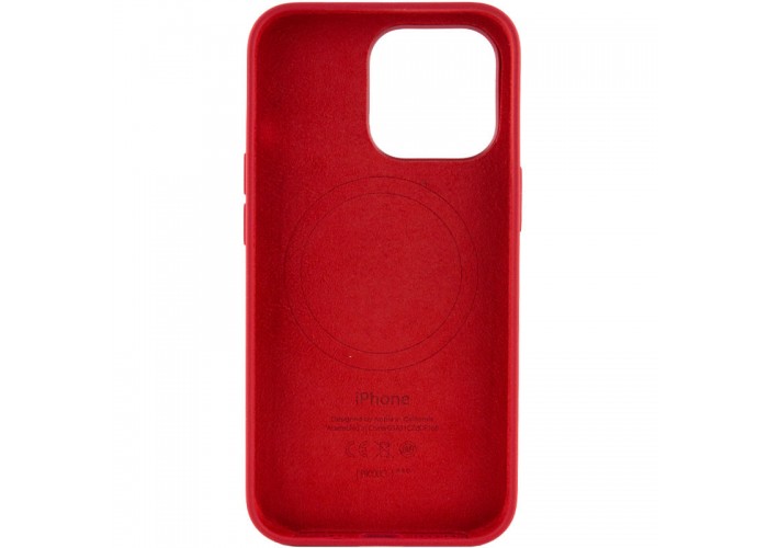 Чохол Silicone case (AAA) with Magsafe and Animation для Apple iPhone 13 Pro Max (6.7