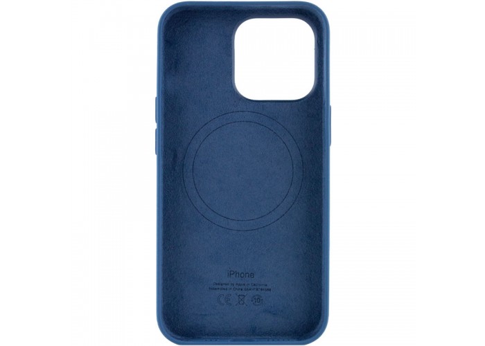 Чохол Silicone case (AAA) with Magsafe and Animation для Apple iPhone 13 Pro Max (6.7