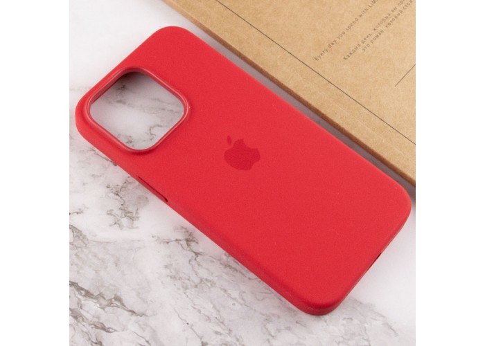 Чохол Silicone case (AAA) with Magsafe and Animation для Apple iPhone 13 Pro Max (6.7