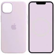 Чохол Silicone case (AAA) with Magsafe and Animation для Apple iPhone 14 (6.1")  Бузковий / Lilac - 00000072055_5