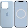 Чохол Silicone case (AAA) with Magsafe and Animation для Apple iPhone 14 Pro Max (6.7