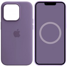 Чохол Silicone case (AAA) with Magsafe and Animation для Apple iPhone 14 Pro Max (6.7")  Фіолетовий / Iris - 00000072057_10