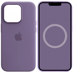 Чохол Silicone case (AAA) with Magsafe and Animation для Apple iPhone 14 Pro Max (6.7")  Фіолетовий / Iris - 00000072057_10