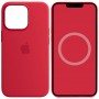 Чохол Silicone case (AAA) with Magsafe and Animation для Apple iPhone 14 Pro Max (6.7