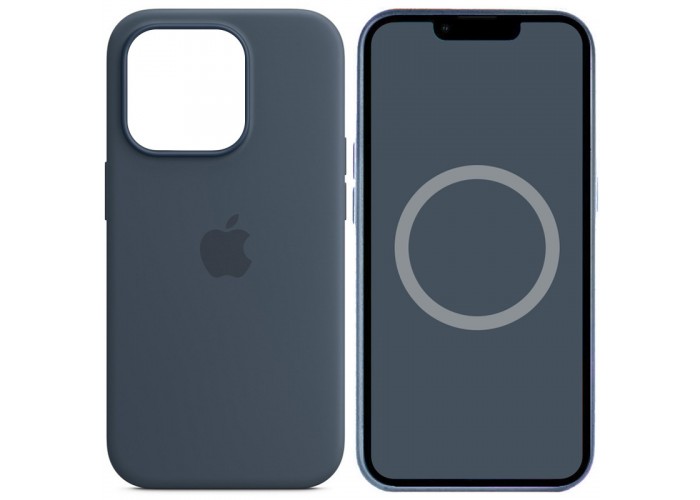 Чохол Silicone case (AAA) with Magsafe and Animation для Apple iPhone 14 Pro Max (6.7