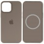 Чохол Silicone case (AAA) with Magsafe and Animation для Apple iPhone 15 Pro Max (6.7