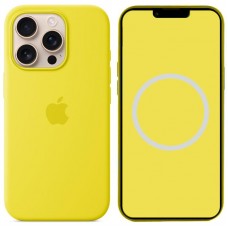 Чохол Silicone case (AAA) with Magsafe and Animation для Apple iPhone 16 Pro Max (6.9")  Star Fruit - 00000074447_8