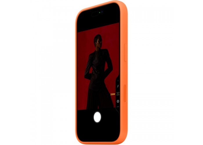 Чохол Silicone case (AAA) with Magsafe and Animation для Apple iPhone 17 Pro (6.3