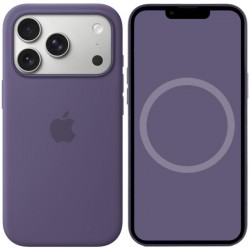 Чохол Silicone case (AAA) with Magsafe and Animation для Apple iPhone 17 Pro (6.3")  Purple Fog - 00000081569_13
