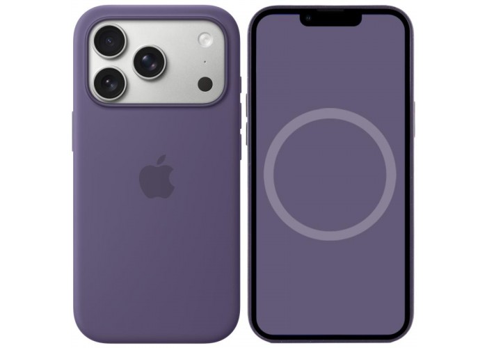 Чохол Silicone case (AAA) with Magsafe and Animation для Apple iPhone 17 Pro (6.3