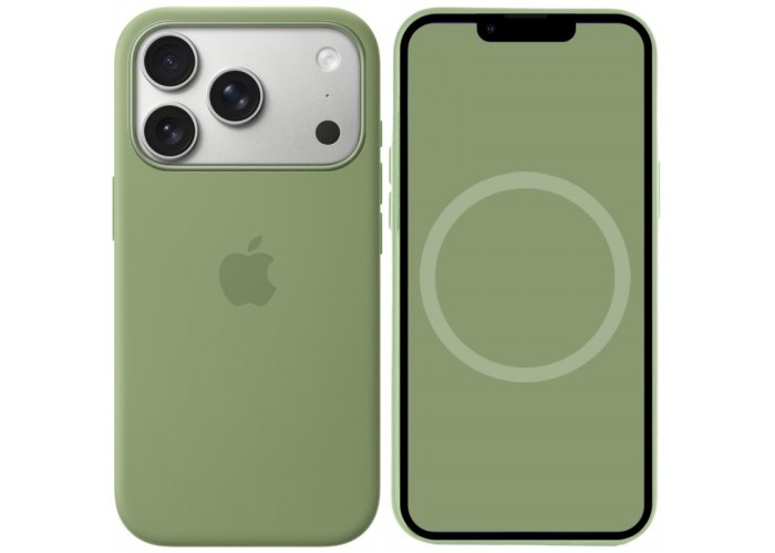 Чохол Silicone case (AAA) with Magsafe and Animation для Apple iPhone 17 Pro (6.3