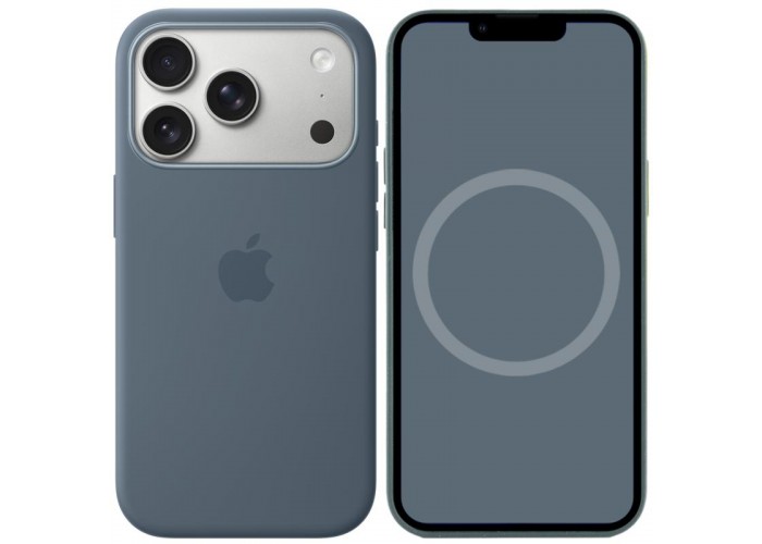 Чохол Silicone case (AAA) with Magsafe and Animation для Apple iPhone 17 Pro (6.3