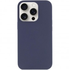 Чохол Silicone Case (AA) NO LOGO with MagSafe для Apple iPhone 16 Pro Max (6.9")  Темно-синій / Midnight blue - 00000080682_13