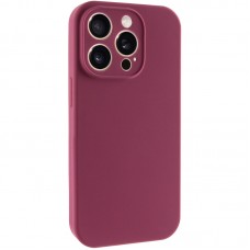 Чохол Silk Full Camera (AA) NO LOGO with Magnetic Fit для Apple iPhone 16 Pro (6.3")  Бордовий / Plum - 00000088899_3