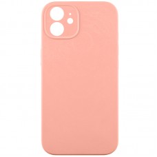 Чохол Silk Full Camera Protective (AA) NO LOGO для Apple iPhone 12 (6.1")  Персиковий / Peach - 00000070224_46