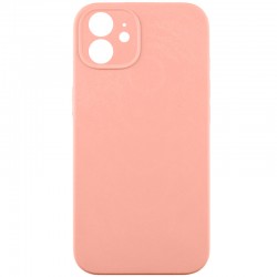 Чохол Silk Full Camera Protective (AA) NO LOGO для Apple iPhone 12 (6.1")  Персиковий / Peach - 00000070224_46