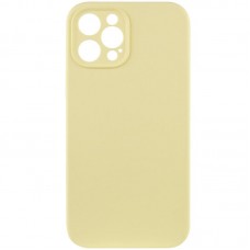 Чохол Silk Full Camera Protective (AA) NO LOGO для Apple iPhone 12 Pro Max (6.7")  Жовтий / Mellow Yellow - 00000070226_6