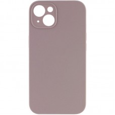 Чохол Silicone Case Full Camera Protective (AA) NO LOGO для Apple iPhone 14 (6.1")  Сірий / Lavender - 00000070230_22