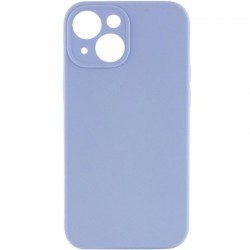 Чохол Silk Full Camera Protective (AA) NO LOGO для Apple iPhone 14 (6.1")  Блакитний / Lilac Blue - 00000070230_4