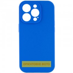 Чохол Silk Full Camera Protective (AA) NO LOGO для Apple iPhone 16 (6.1")  Синій / Capri Blue - 00000074950_25