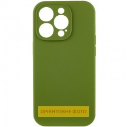 Чохол Silicone Case Full Camera Protective (AA) NO LOGO для Apple iPhone 17 Air (6.5")  Зелений / Dark Olive - 00000083805_11
