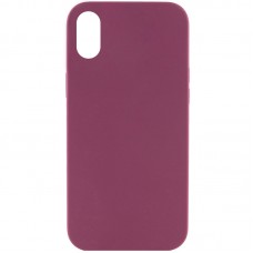 Чохол Silk Full Protective (AA) NO LOGO для Apple iPhone XR (6.1")  Бордовий / Plum - 00000072441_7