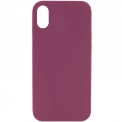 Чохол Silk Full Protective (AA) NO LOGO для Apple iPhone XR (6.1")  Бордовий / Plum - 00000072441_7