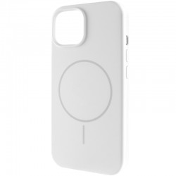 Чохол Silk Full Protective (AA) NO LOGO with Magnetic Fit для Apple iPhone 13 (6.1")  Білий / White - 00000076447_2
