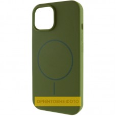 Чохол Silk Full Protective (AA) NO LOGO with Magnetic Fit для Apple iPhone 17 Pro (6.3")  Зелений / Dark Olive - 00000083392_9