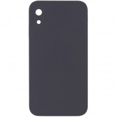 Чохол Silk Square Full Camera Protective (AA) NO LOGO для Apple iPhone XR (6.1")  Сірий / Dark Gray - 00000072153_21
