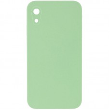 Чохол Silk Square Full Camera Protective (AA) NO LOGO для Apple iPhone XR (6.1")  М'ятний / Mint - 00000072153_15